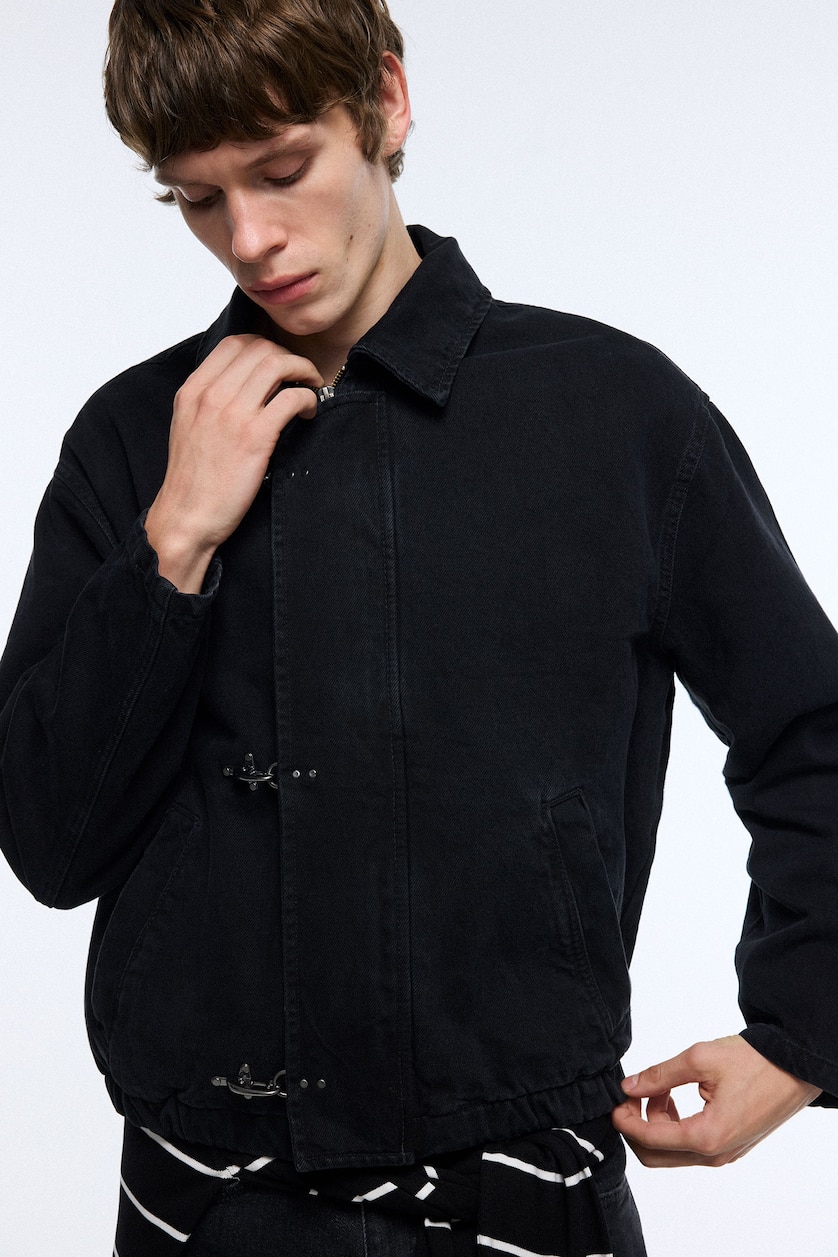 Men Black Jacket