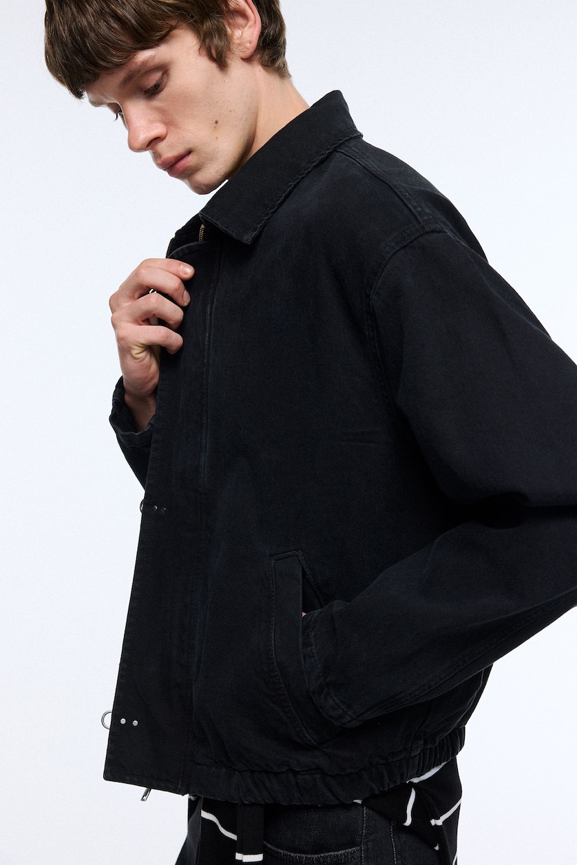Men Black Jacket