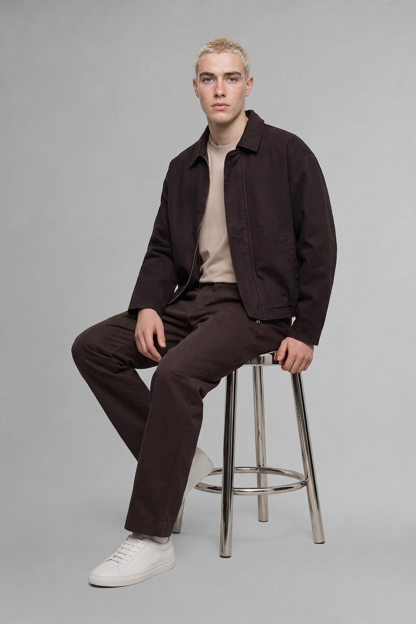 Men Brown Jacket