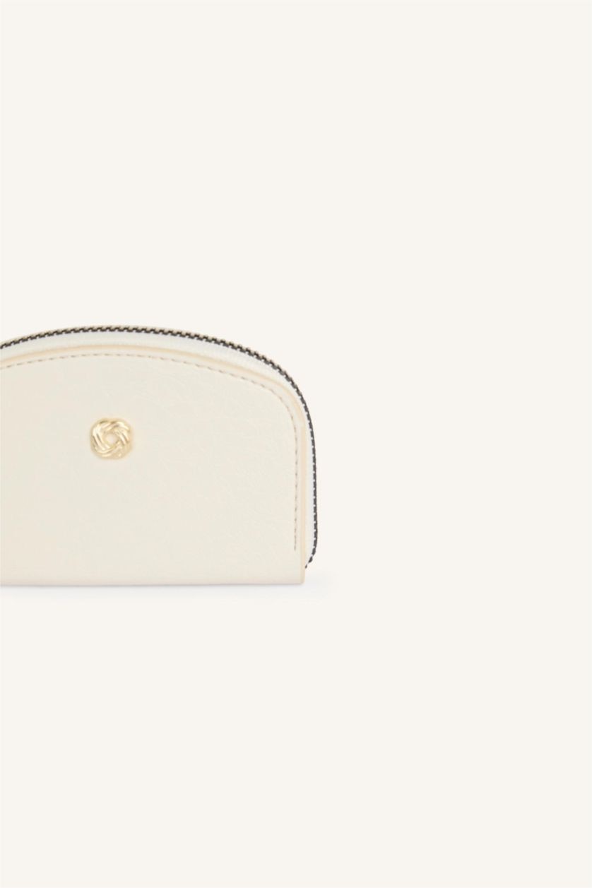 Women Beige Woman Coin Purse