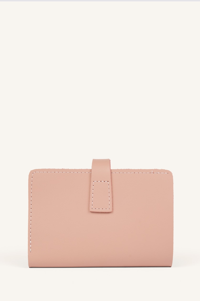 Women Powder Woman Faux Leather Wallets
