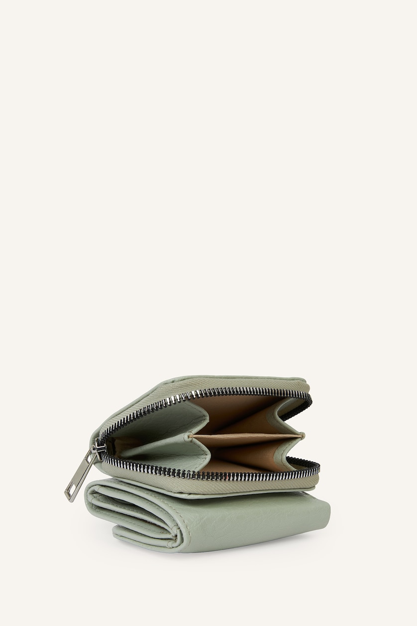 Women Mint Woman Faux Leather Wallets
