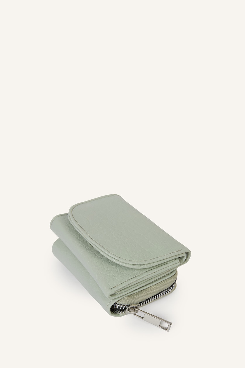 Women Mint Woman Faux Leather Wallets