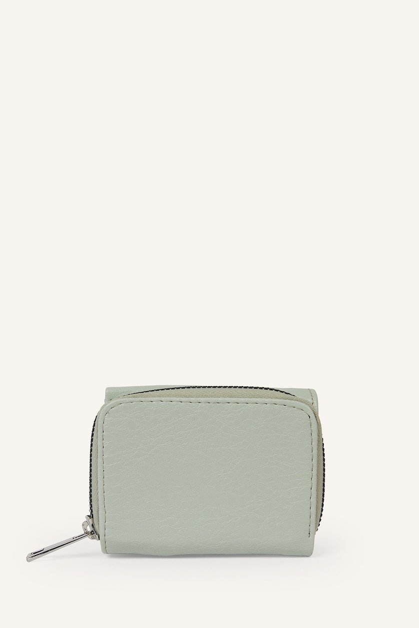 Women Mint Woman Faux Leather Wallets