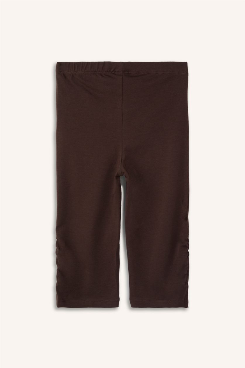 Girls & Teens Brown Girl Cotton Leggings