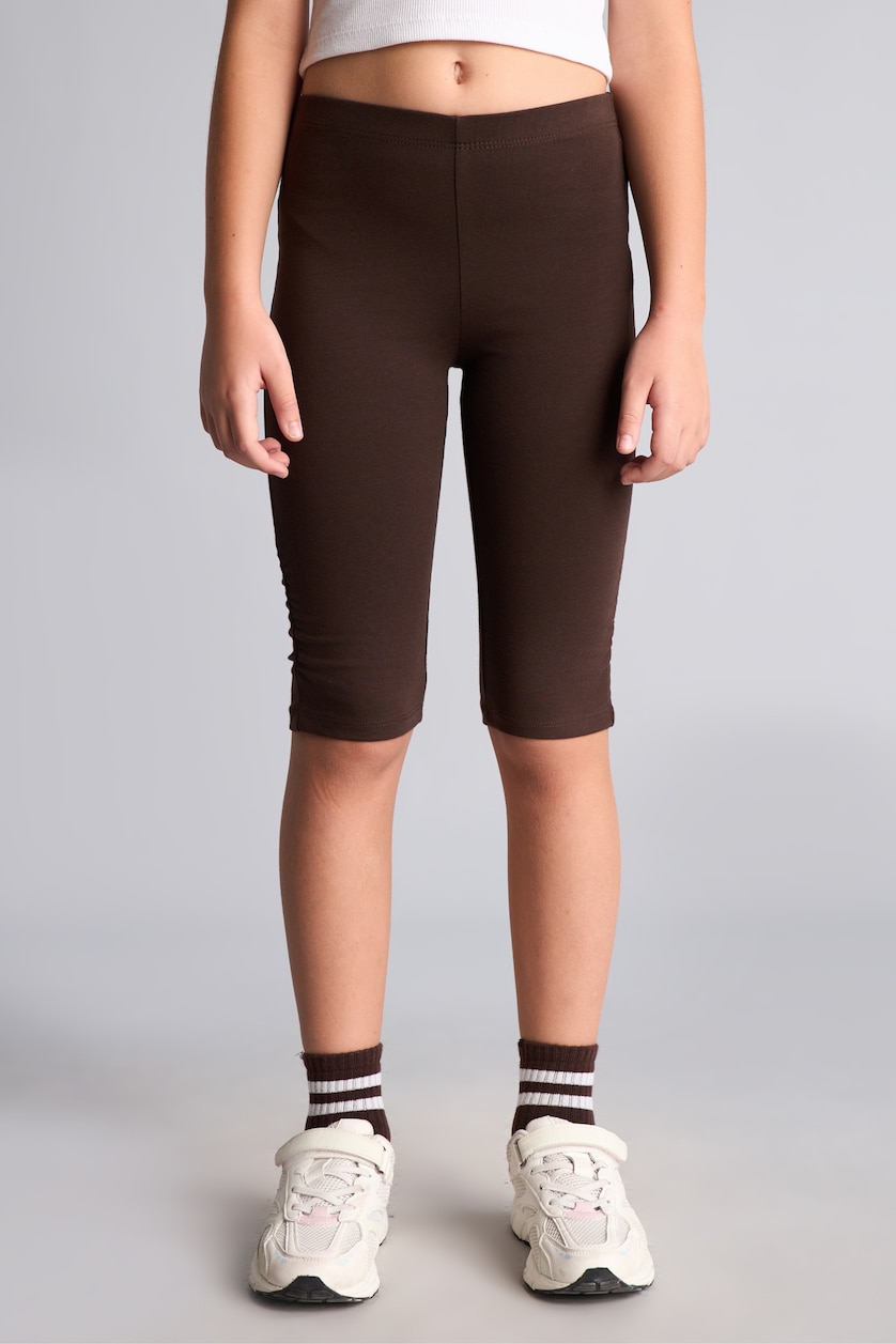Girls & Teens Brown Girl Cotton Leggings