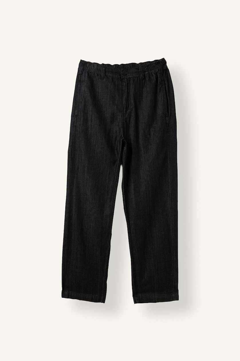 Men Black Baggy Fit Trousers