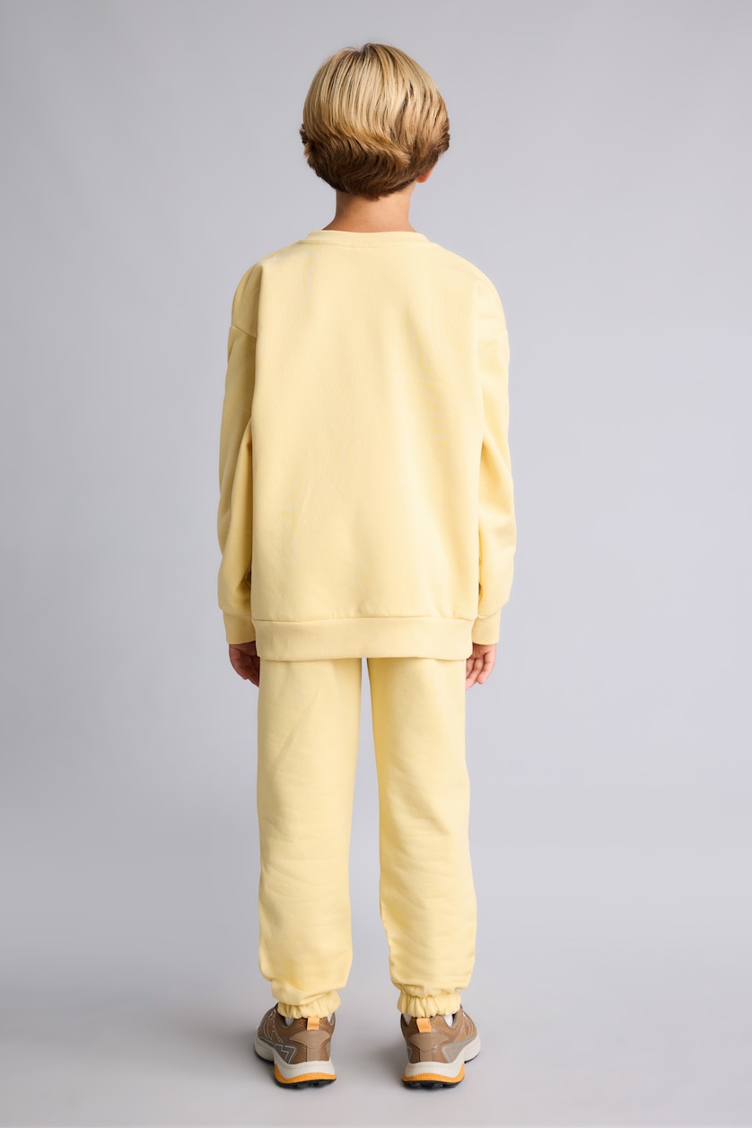 BOYS & TEENS Yellow سويت شيرت اولادي ببطانة ناعمة