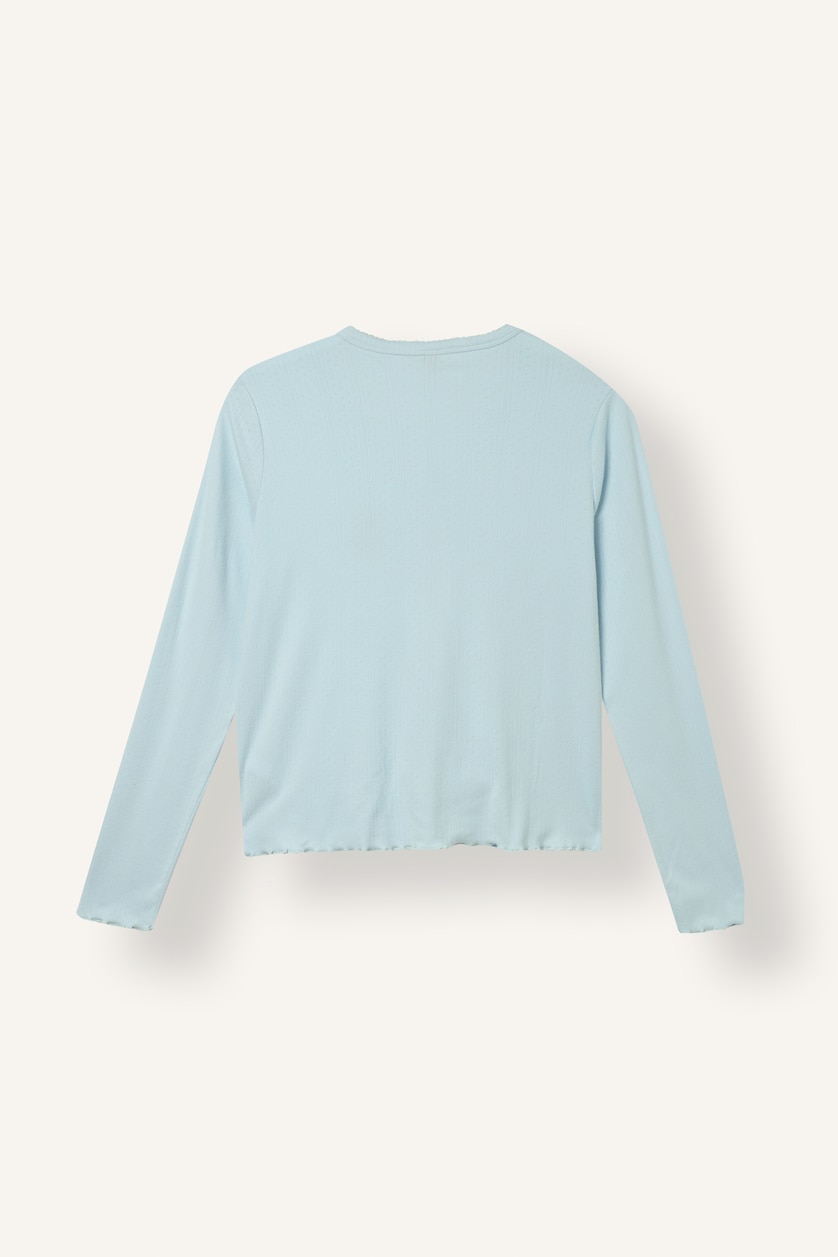 Women Light Blue Regular Fit Long Sleeve 2 Piece Set