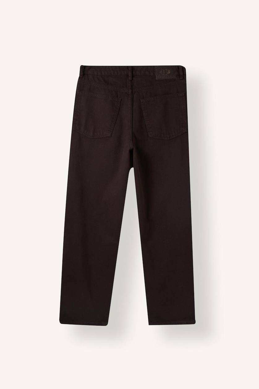 Erkek Kahve Baggy Fıt Jean