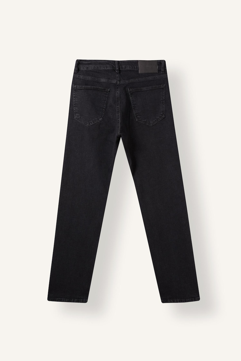 Erkek Antrasit Straight Fıt Jean