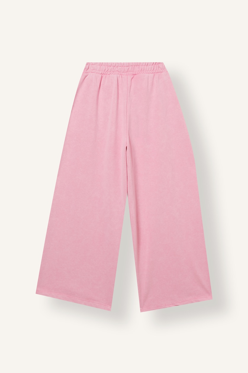 Young Girls - Teen Girls Pink Wide Leg Trousers