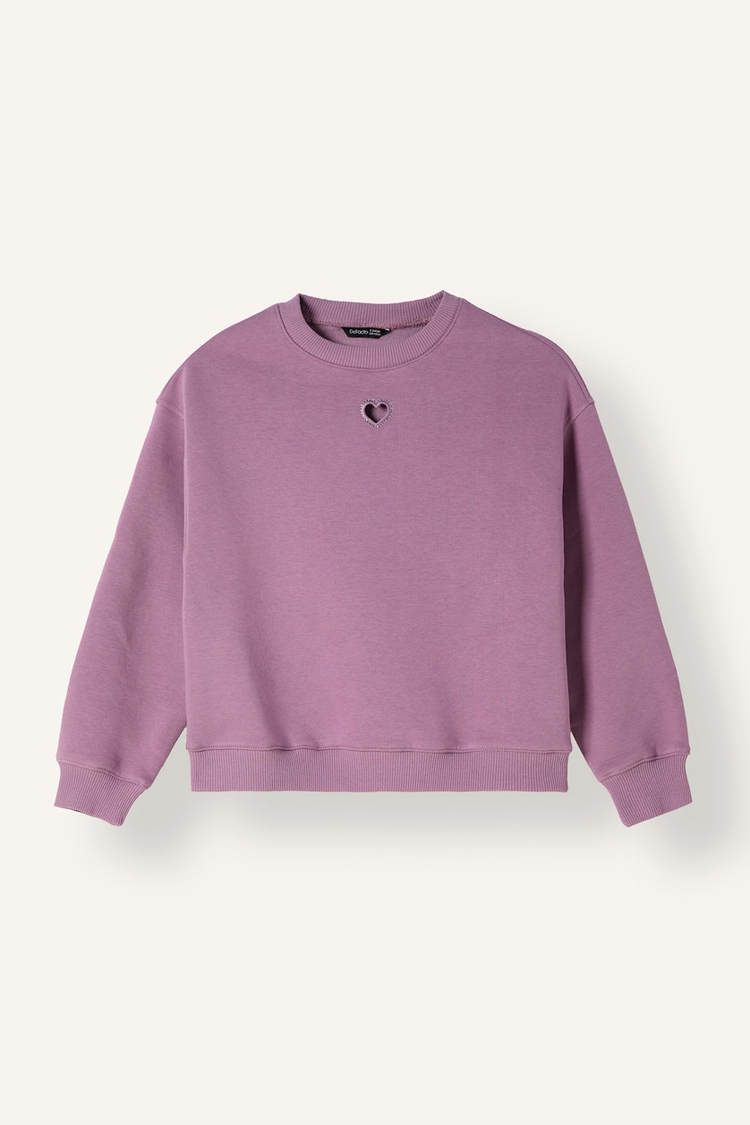 Girls & Teens Lilac Relax Fit Crew Neck Sweatshirt
