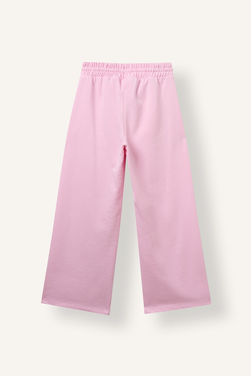 Young Girls - Teen Girls Pink Wide Leg Trousers