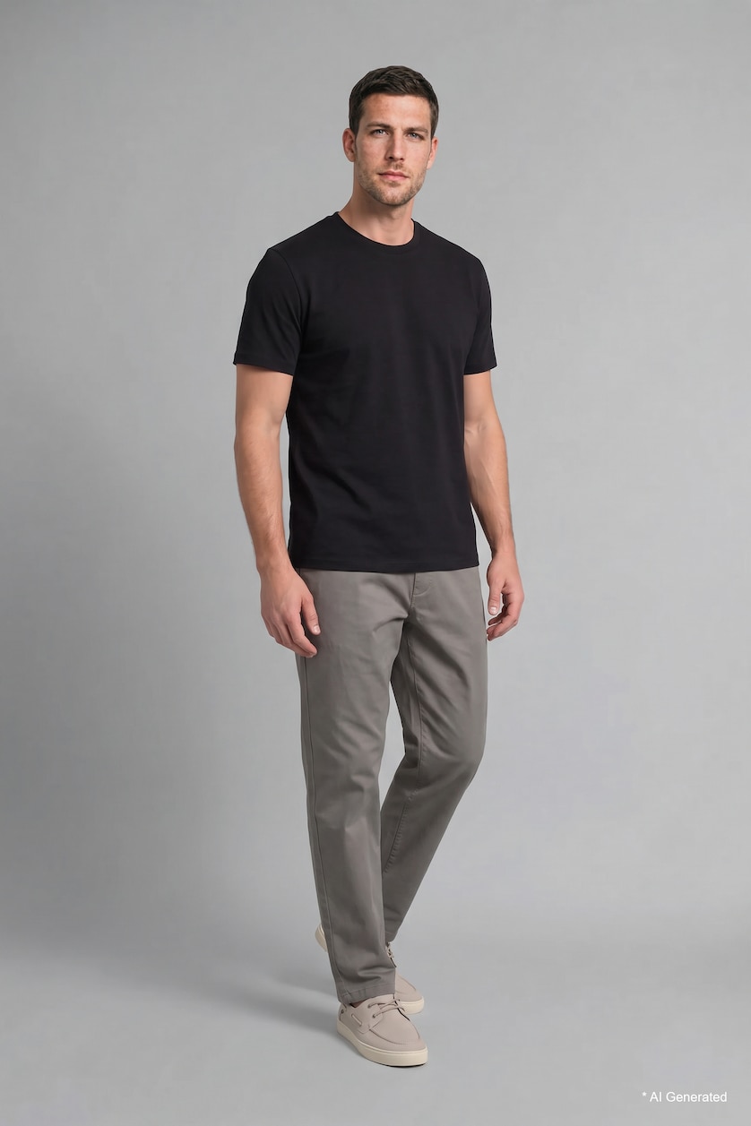 Men Black Short Sleeve T-Shirt