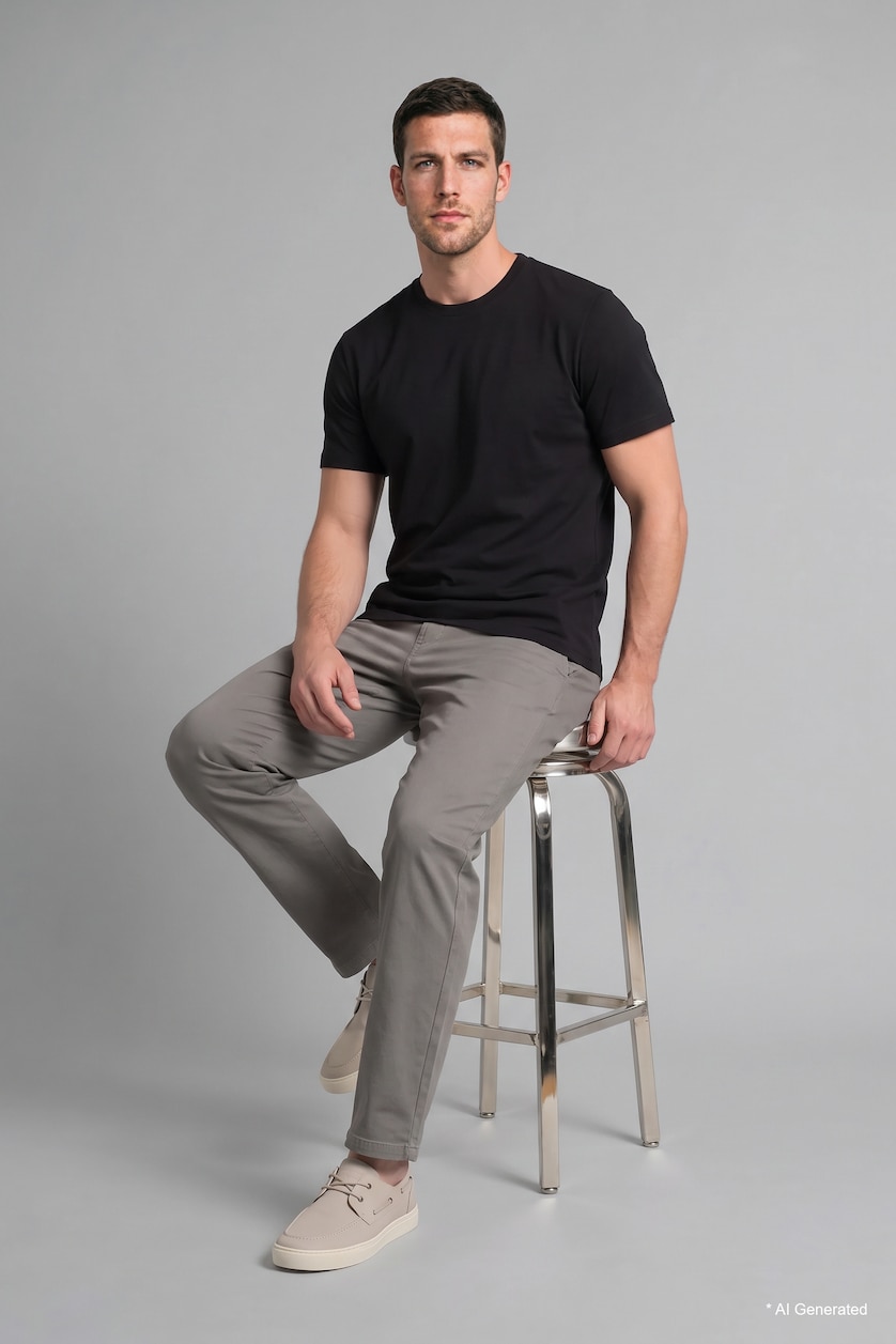 Men Black Short Sleeve T-Shirt