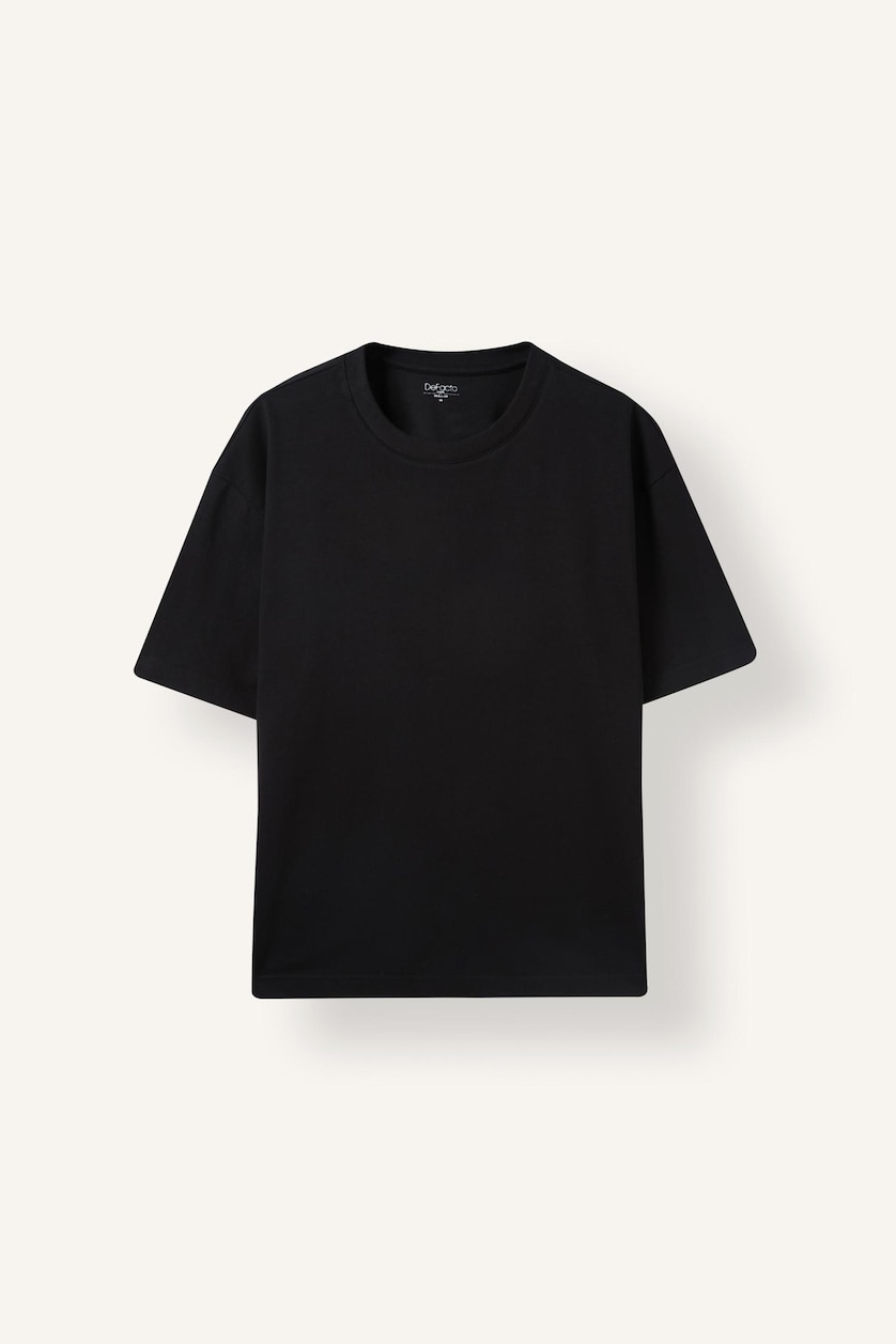 Men Black Short Sleeve T-Shirt