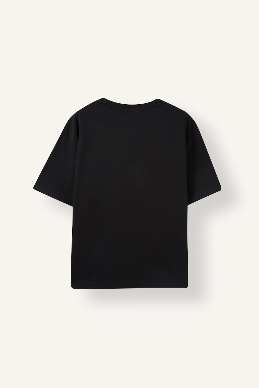 Men Black Short Sleeve T-Shirt