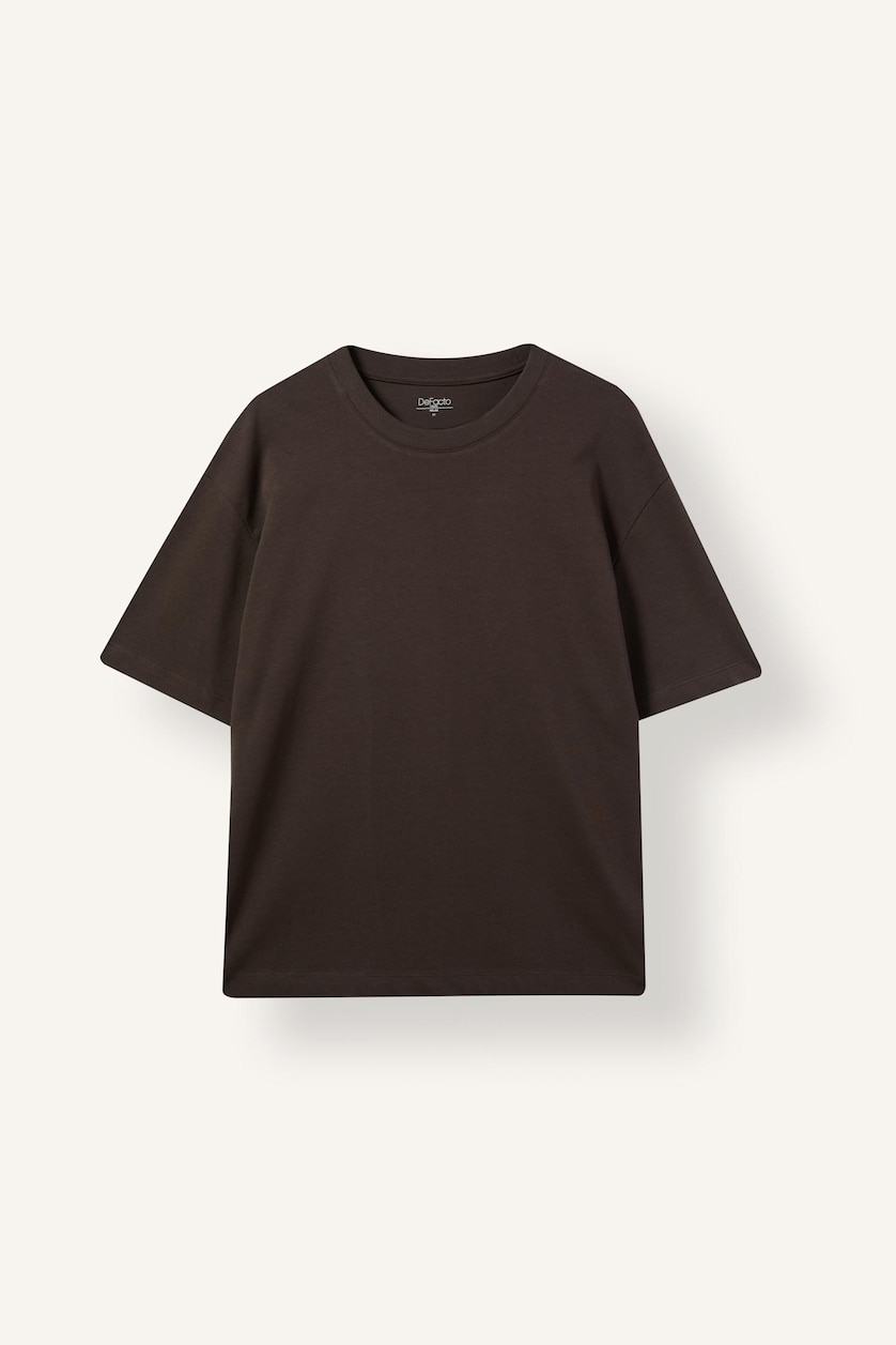 Men Brown Short Sleeve T-Shirt