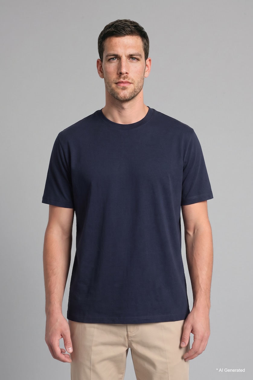 Men NAVY Short Sleeve T-Shirt