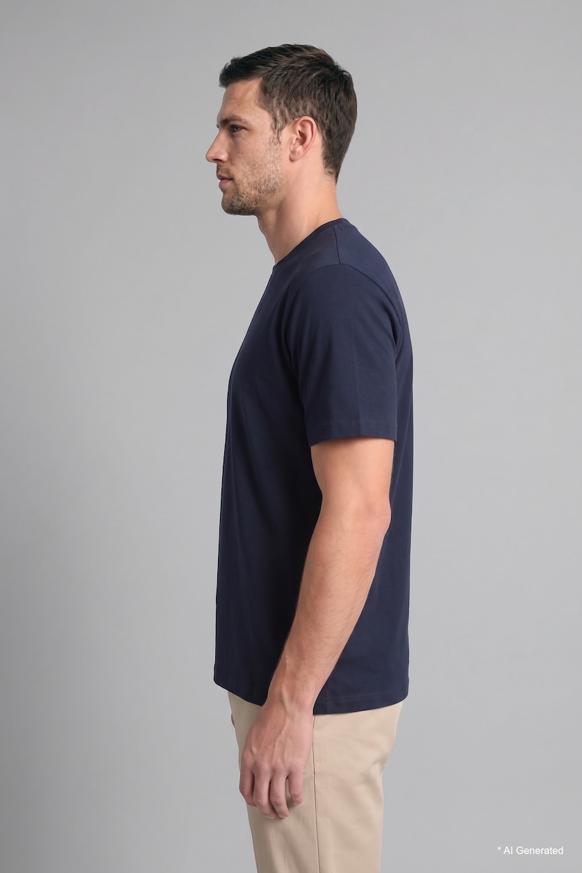 Men NAVY Short Sleeve T-Shirt