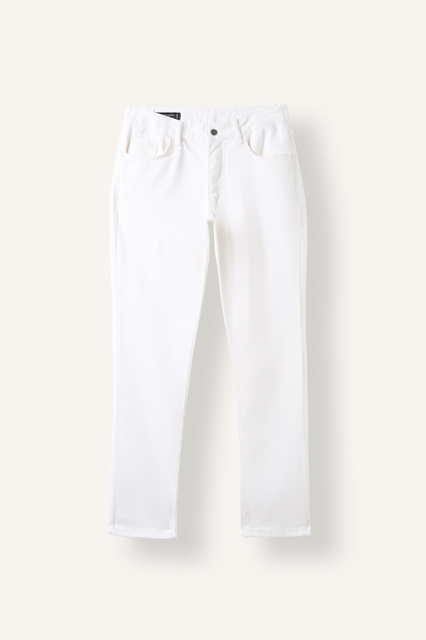 رجال أبيض Pedro Slim Fit Trousers