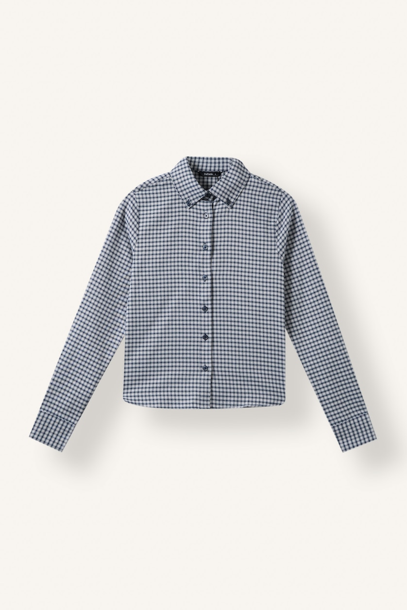 Women NAVY Slim Fit Long Sleeve Shirt