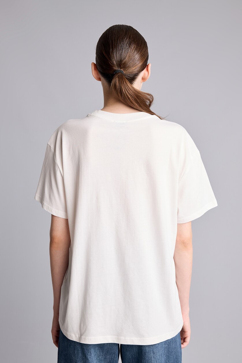 حريمي اوف وايت Oversize Fit Short Sleeve T-Shirt