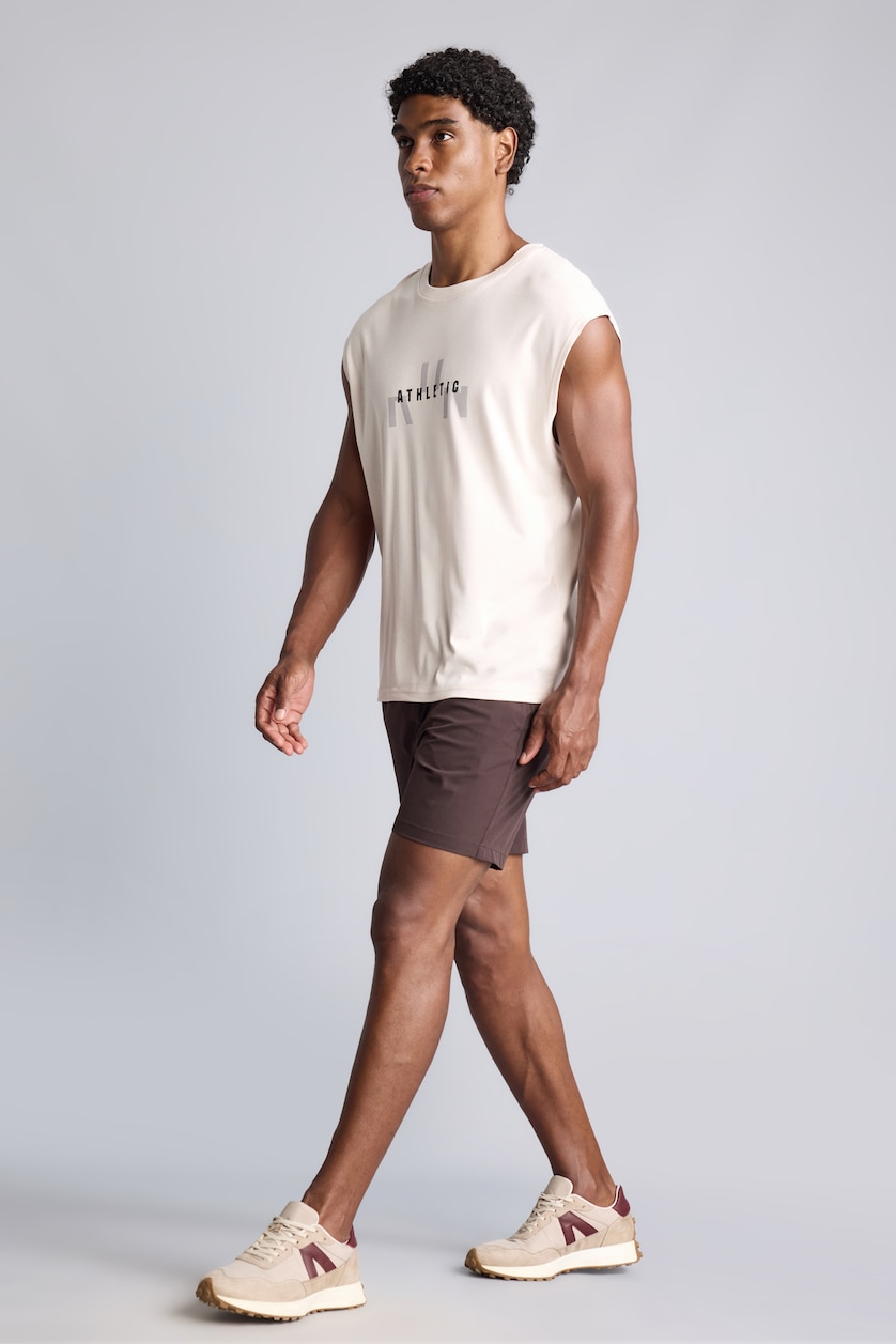 Erkek Kahve Kahve Regular Fit Deniz Şortu