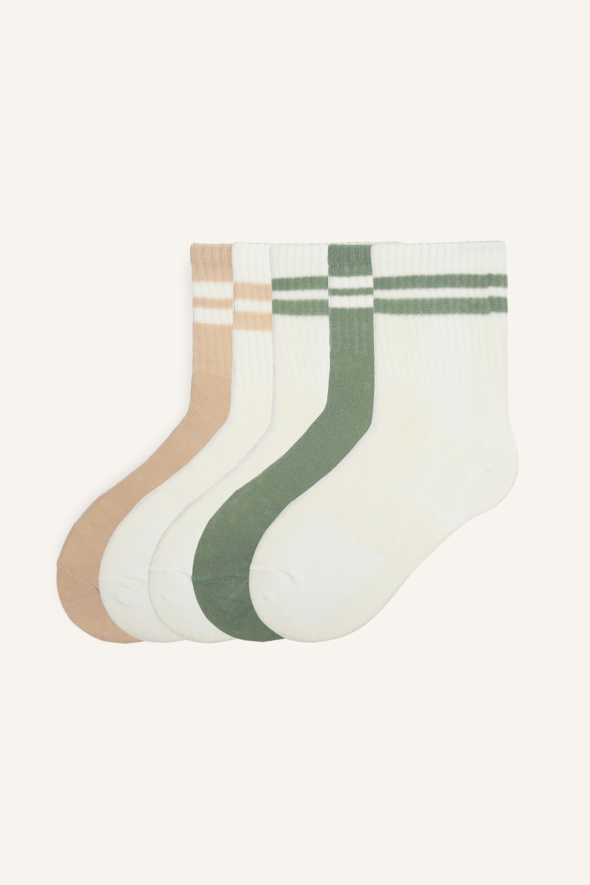 Women Karma 5 Piece Cotton Short Socks
