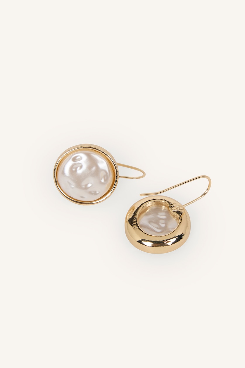 Women Beige 2 piece Earring