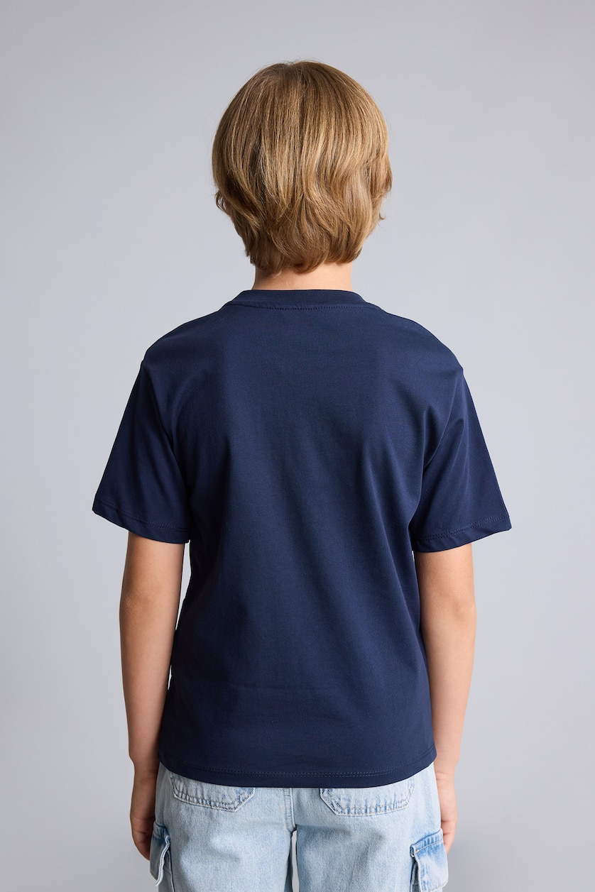 Young Boys - Teen Boys NAVY Boy Printed Short Sleeve T-Shirt
