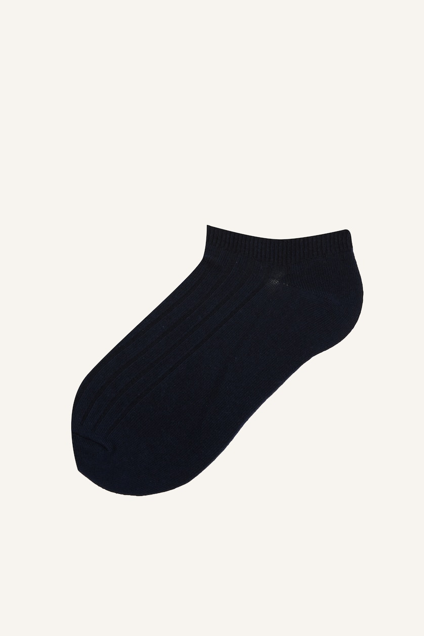 Men Mocha 5 Piece Short Socks