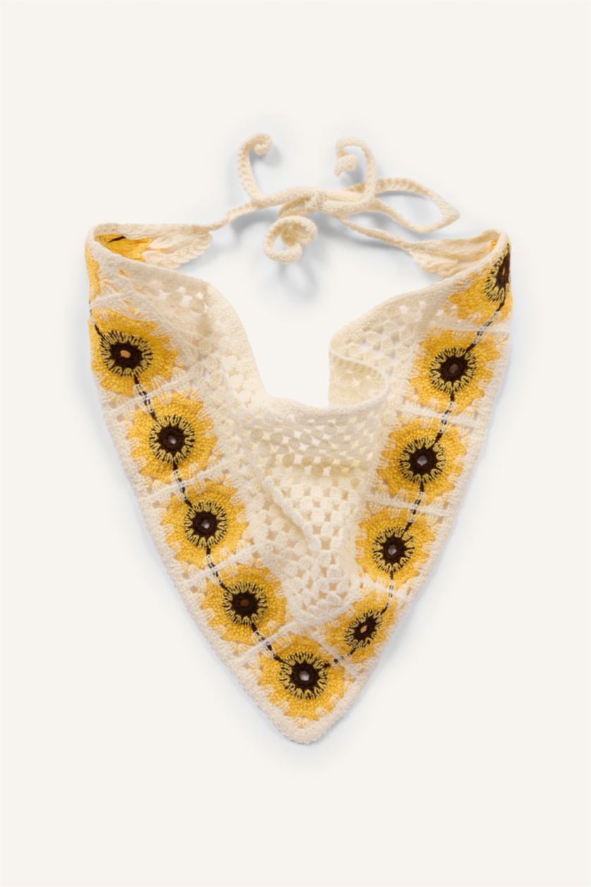 Women Yellow Woman Bandana
