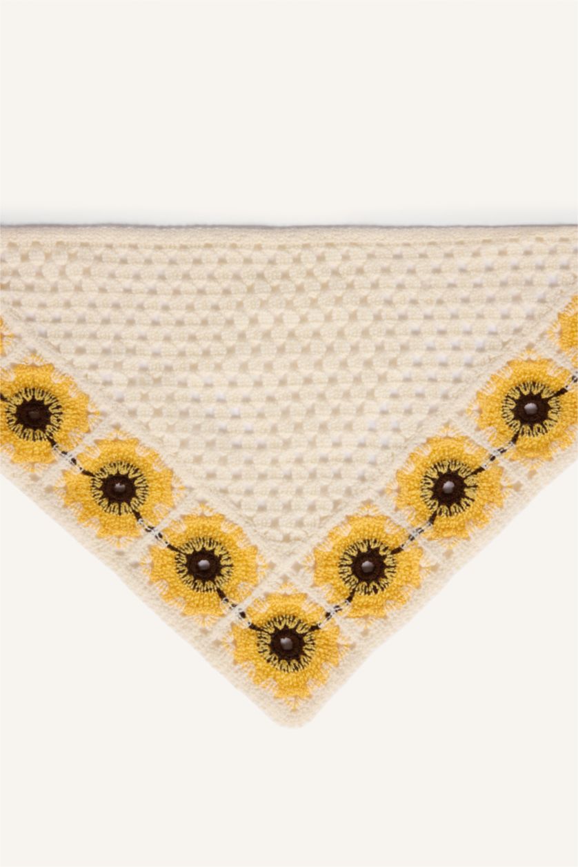 Women Yellow Woman Bandana