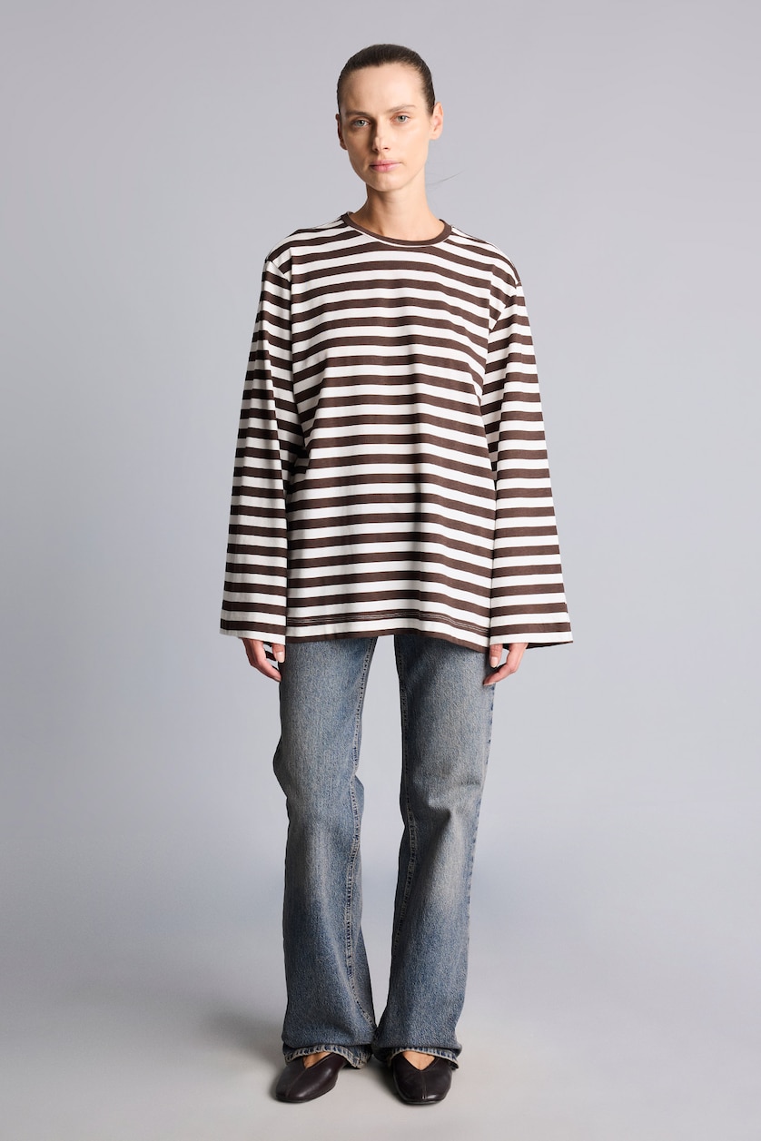 Women Brown Long Sleeve T-Shirt