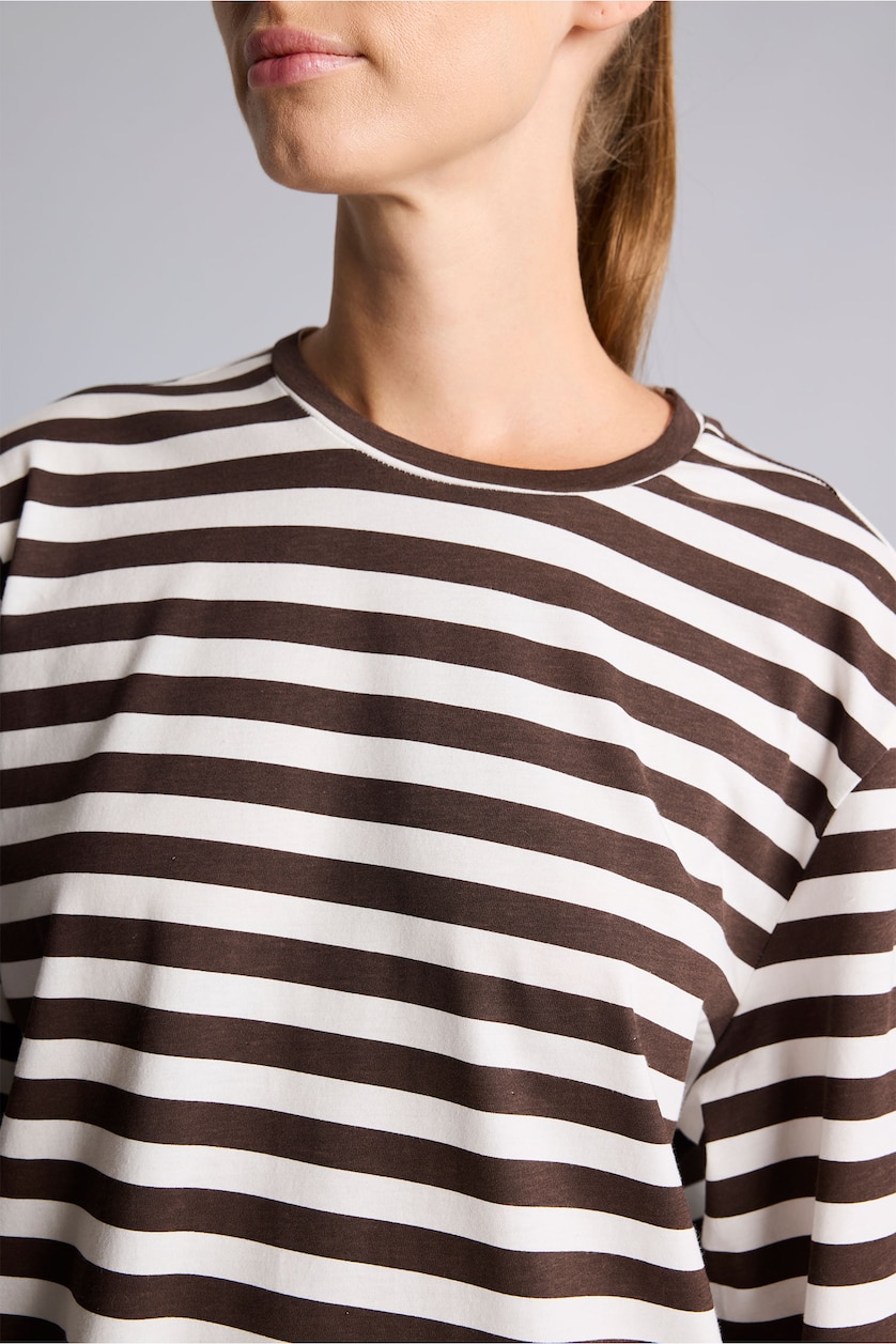 Women Brown Long Sleeve T-Shirt