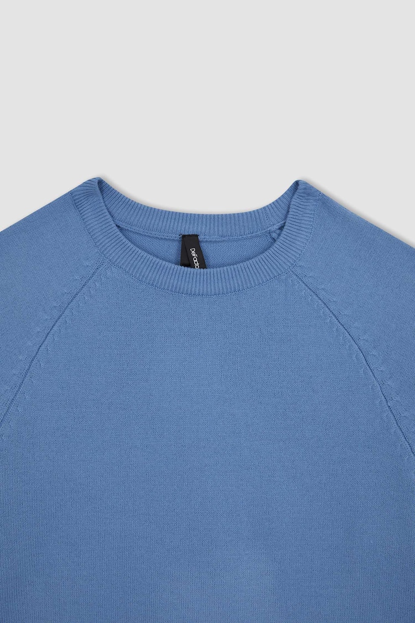 نساء أزرق Regular Fit Pullover