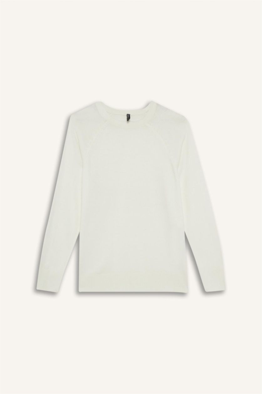 نساء بيج فاتح Relax Fit Knitwear Pullover