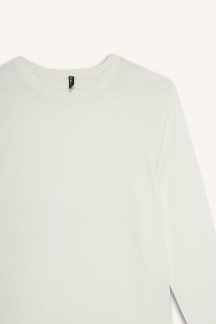 نساء بيج فاتح Relax Fit Knitwear Pullover