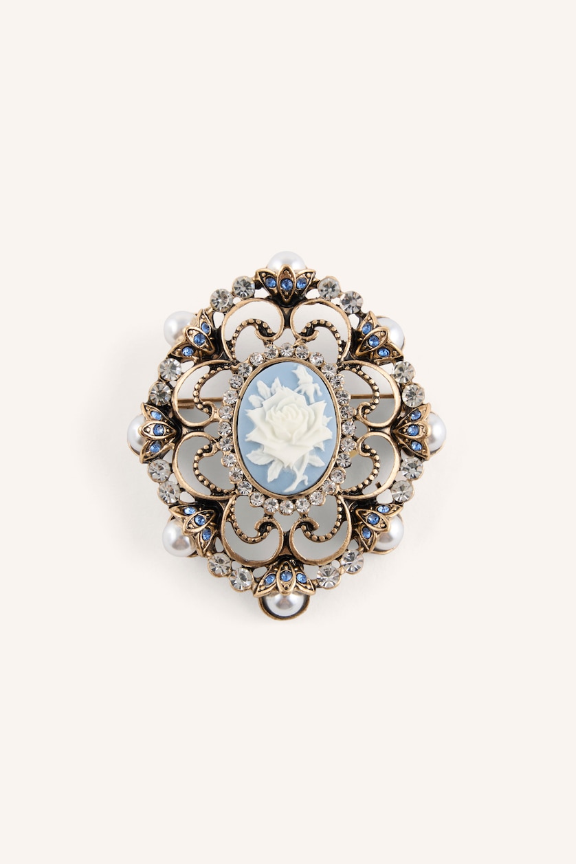Women Karma Brooch
