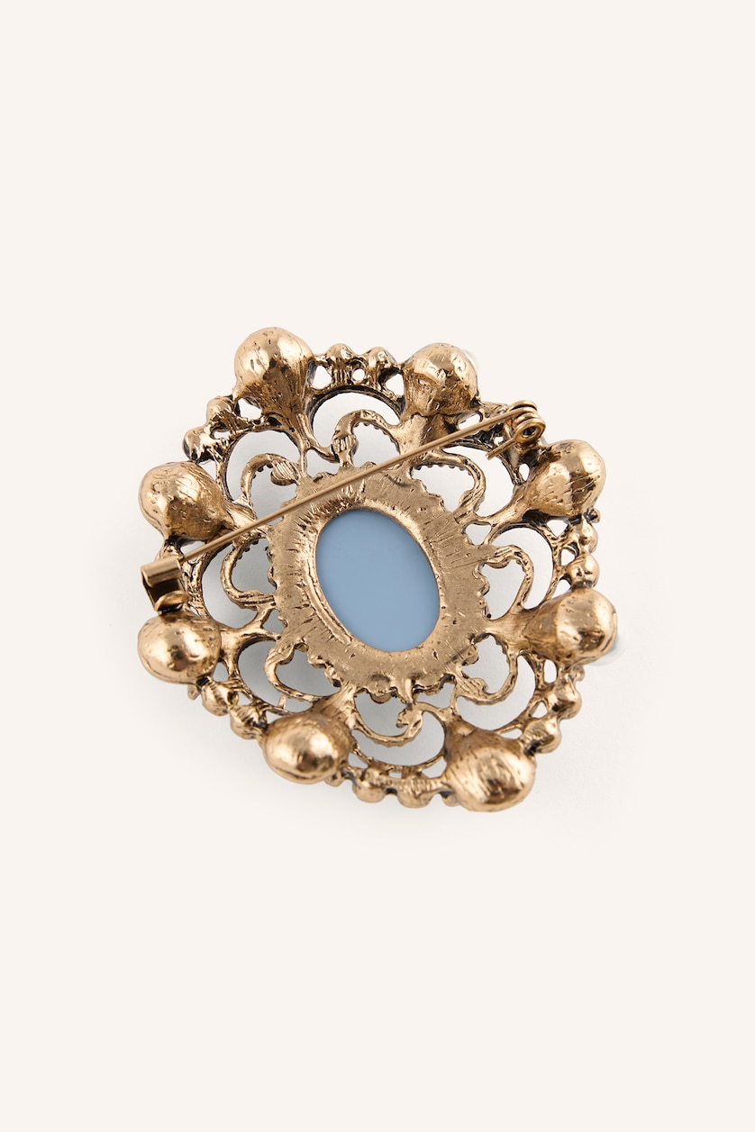 Women Karma Brooch