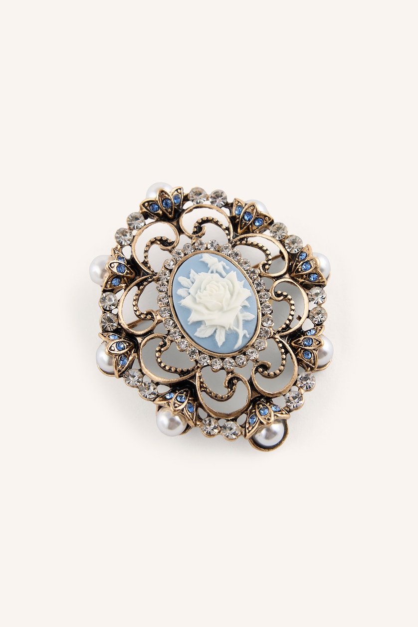 Women Karma Brooch