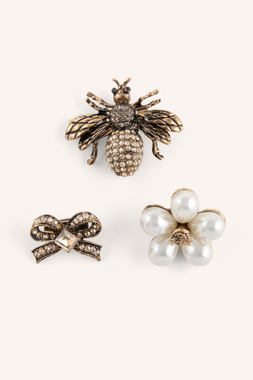 Women Karma 3 piece Brooch