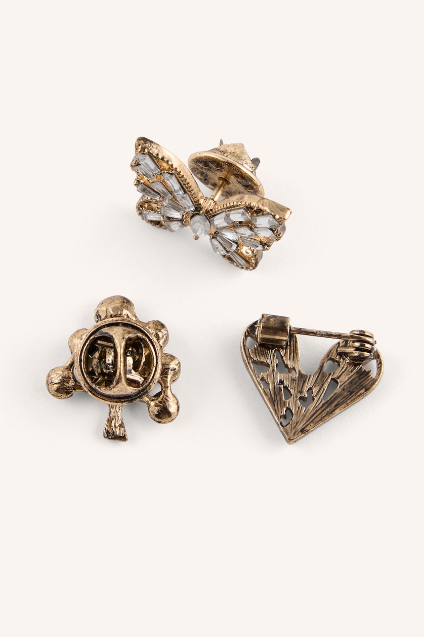 Women Karma 3 piece Brooch