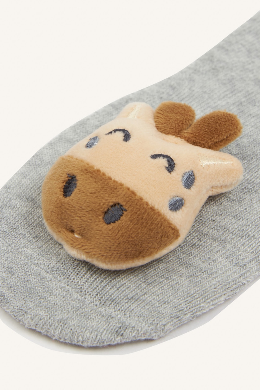 Baby Boys Grey BabyBoy Socks