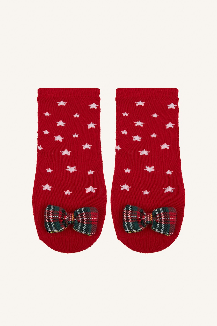 Baby Girls Red BabyGirl Socks