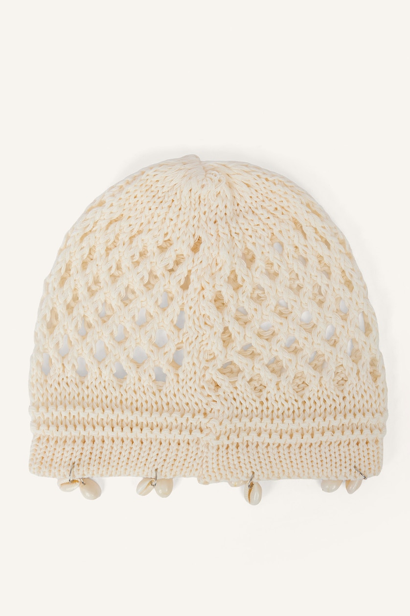 Women Ecru Woman Crochet Hat