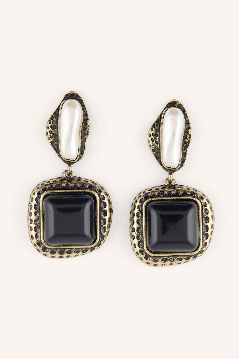 Women Black Earring