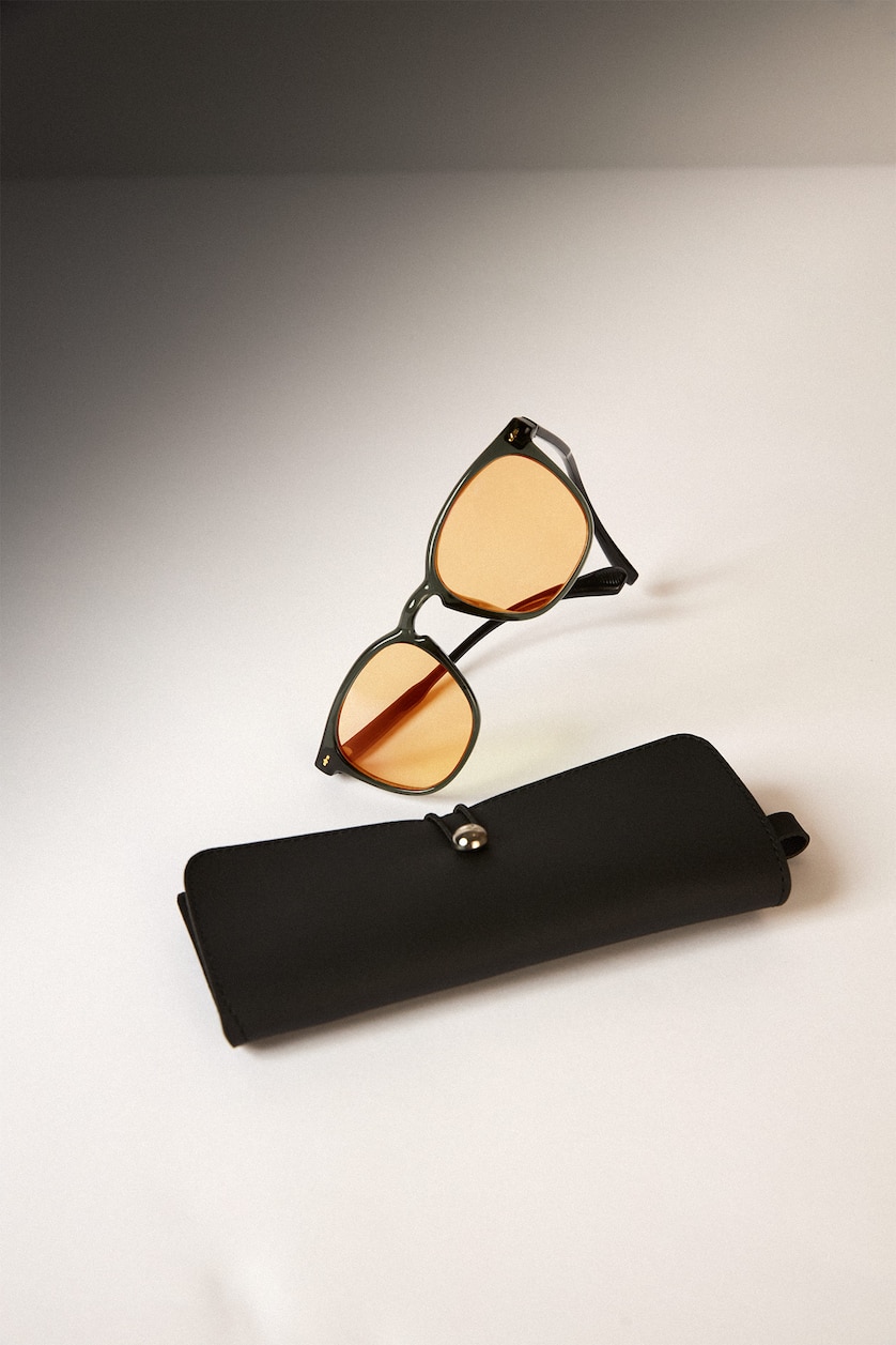 Women Orange Sunglasses